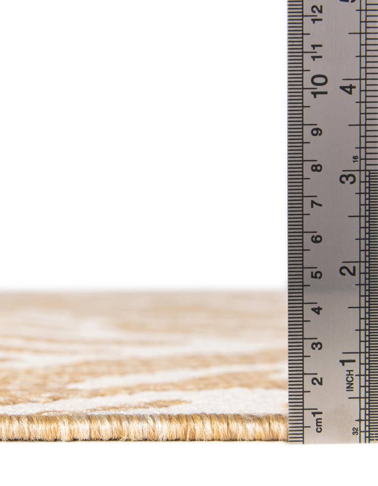 Detail image of  2' x 5' 3  Washable Coastal Indoor / Outdoor Runner Rug