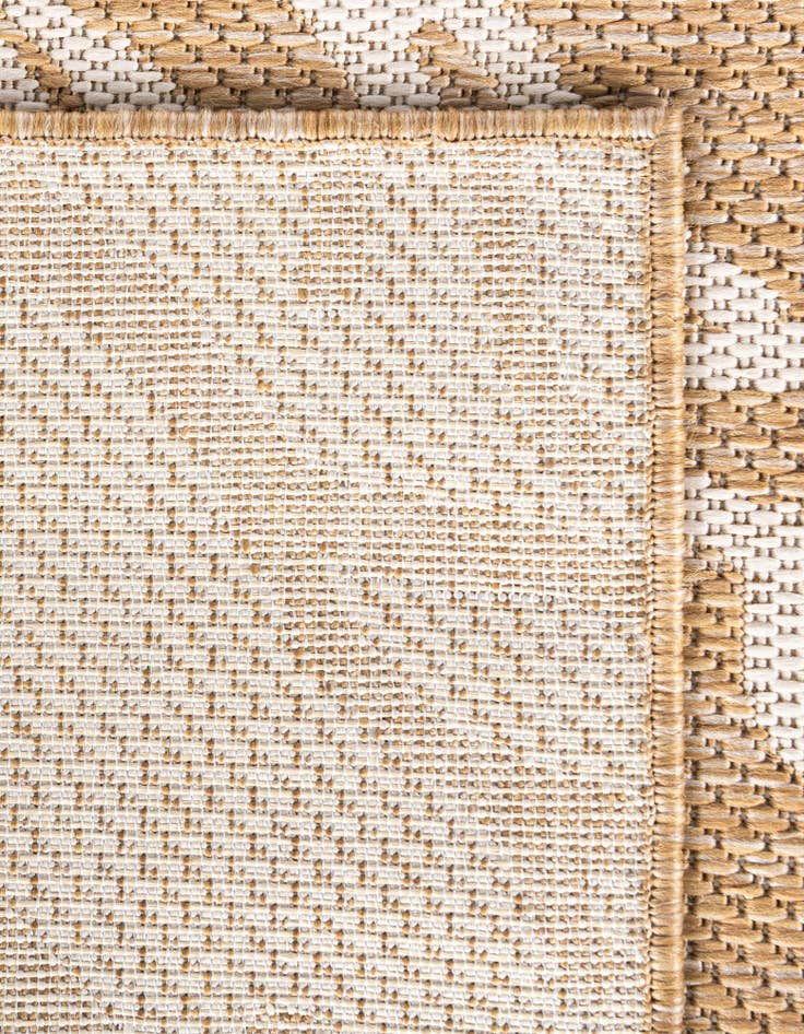 Detail image of  2' x 5' 3  Washable Coastal Indoor / Outdoor Runner Rug