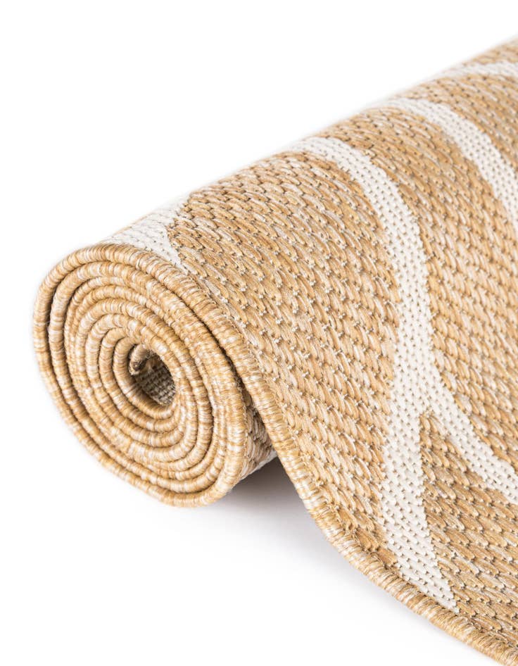 Detail image of  2' x 5' 3  Washable Coastal Indoor / Outdoor Runner Rug