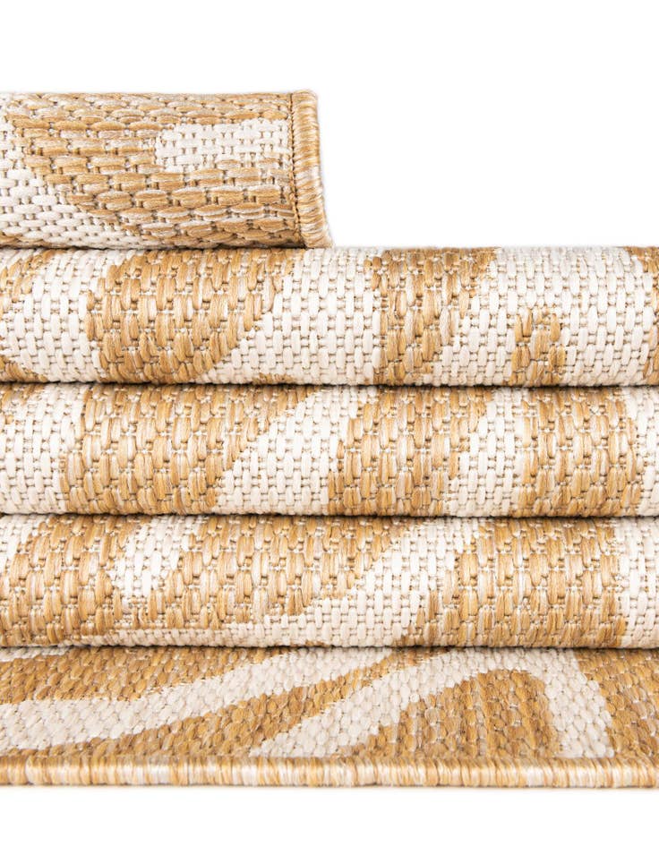 Detail image of  2' x 5' 3  Washable Coastal Indoor / Outdoor Runner Rug