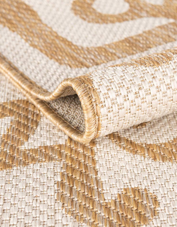 Detail image of  2' x 5' 3  Washable Modern Indoor / Outdoor Runner Rug