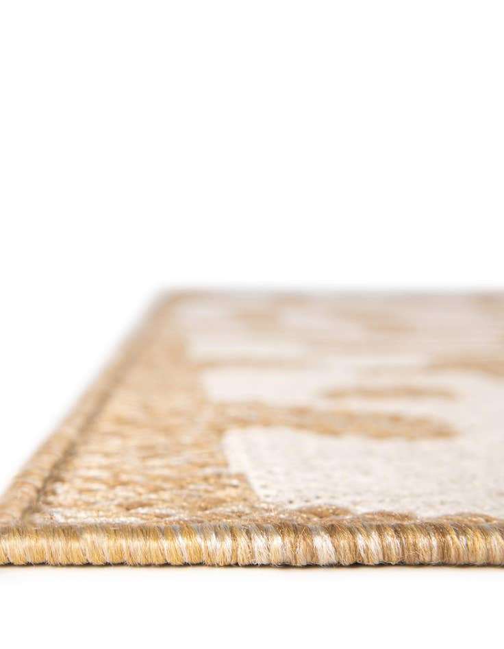 Detail image of  2' x 5' 3  Washable Modern Indoor / Outdoor Runner Rug