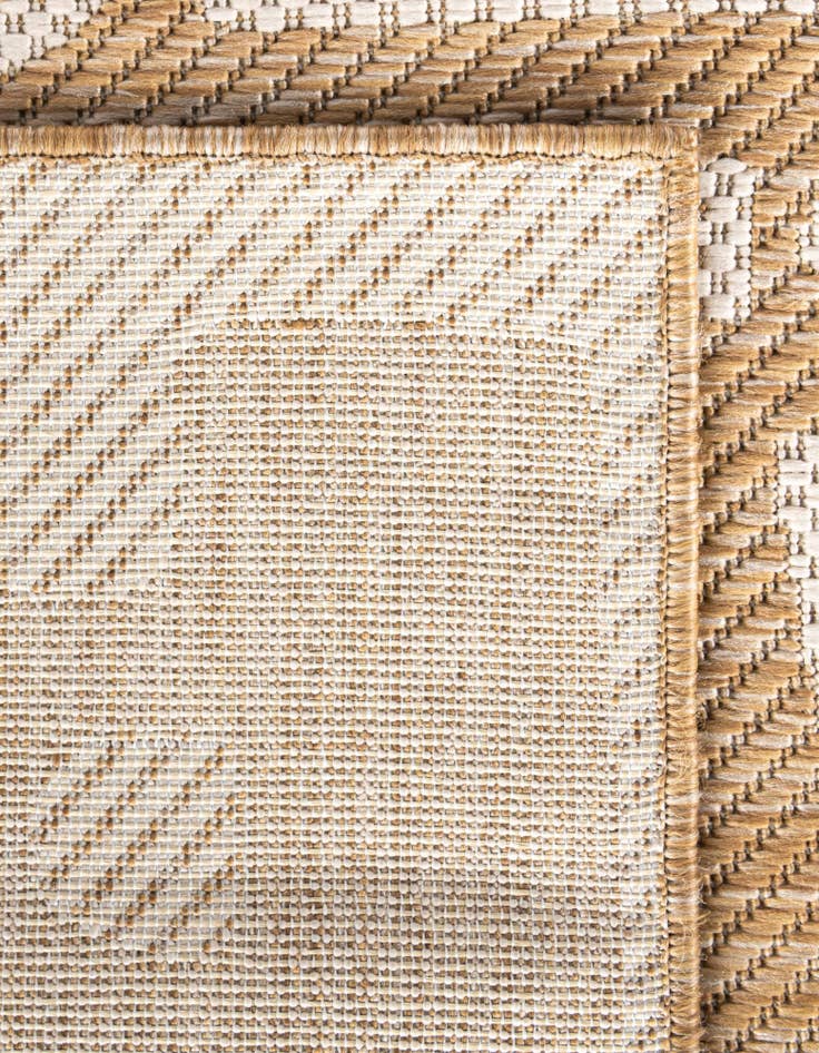 Detail image of  2' x 5' 3  Washable Modern Indoor / Outdoor Runner Rug