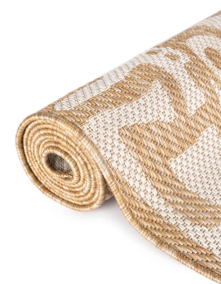 Detail image of  2' x 5' 3  Washable Modern Indoor / Outdoor Runner Rug