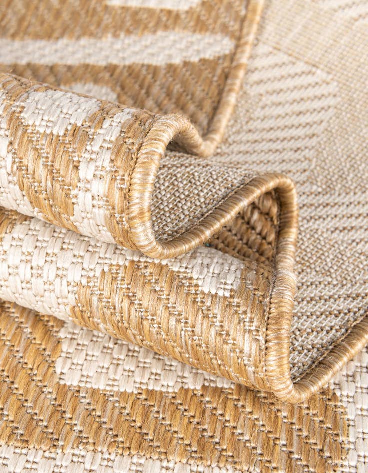 Detail image of  2' x 5' 3  Washable Modern Indoor / Outdoor Runner Rug