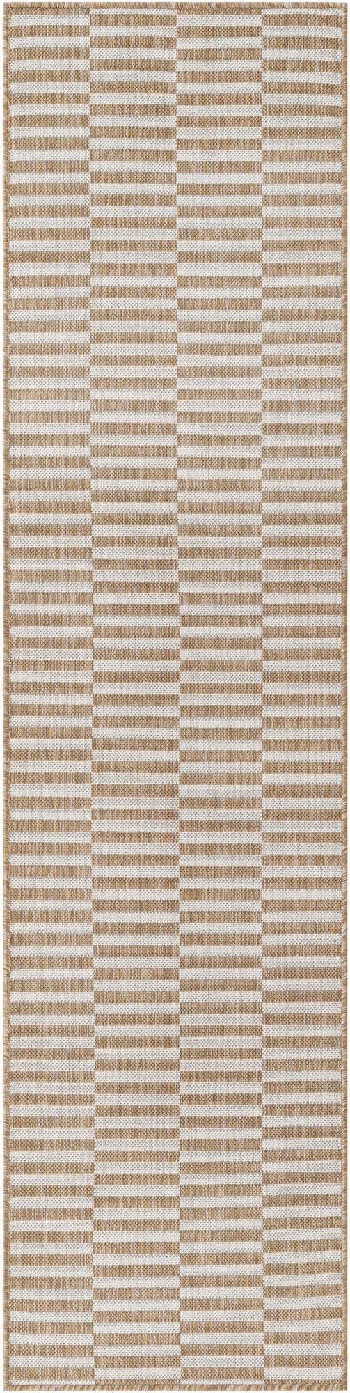  2' x 8'  Washable Ribbon Indoor / Outdoor Runner Rug