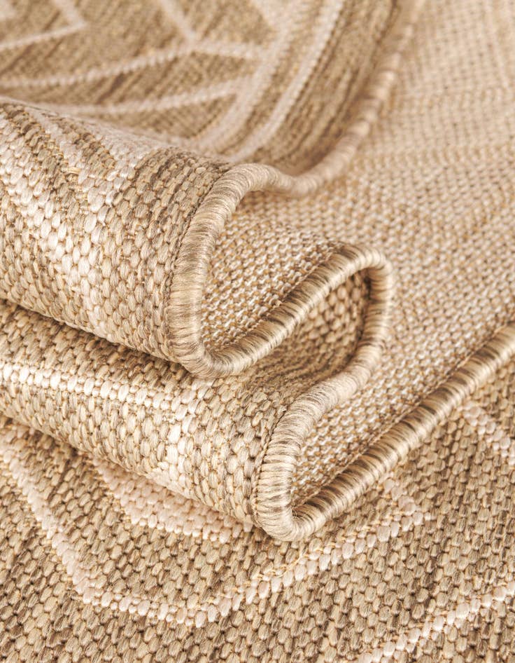 Detail image of  2' x 4'  Washable Southwestern Indoor / Outdoor Runner Rug