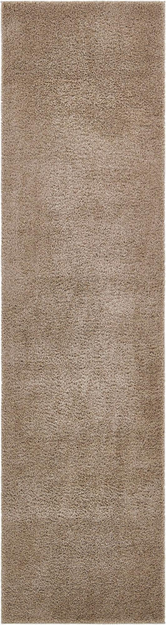  2' 7 x 10' Solid Shag Runner Rug