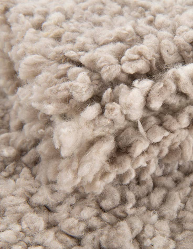 Detail image of  10' x 10' Haka Deluxe Shag Square Rug