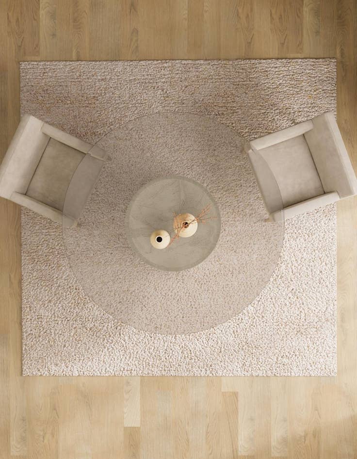 Detail image of  10' x 10' Haka Deluxe Shag Square Rug