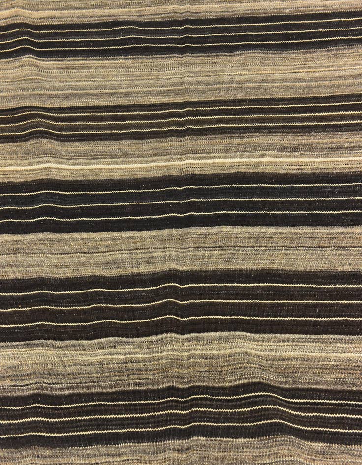 Detail image of  6' x 7' 2  Hand Woven Kilim Modern Wool Square Rug