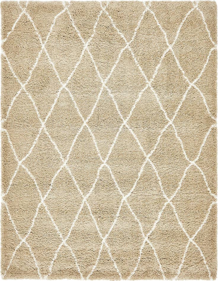 Detail image of  8' x 8' Moroccan Shag Square Rug