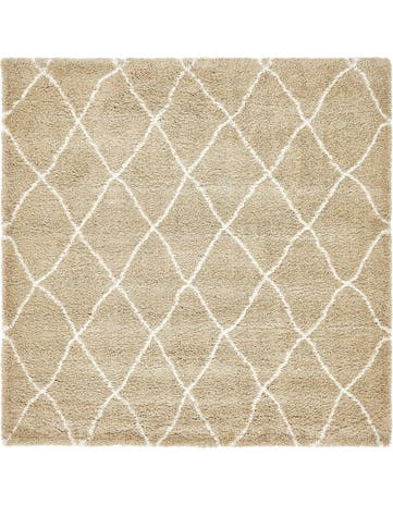 8' x 8' Moroccan Shag Square Rug