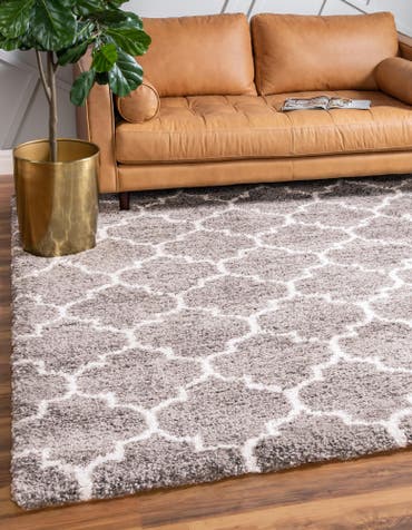  8' x 8' Moroccan Shag Square Rug