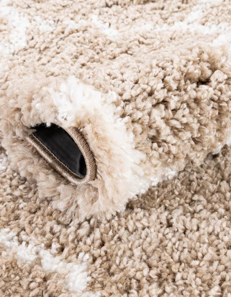 Detail image of  8' x 8' Moroccan Shag Square Rug