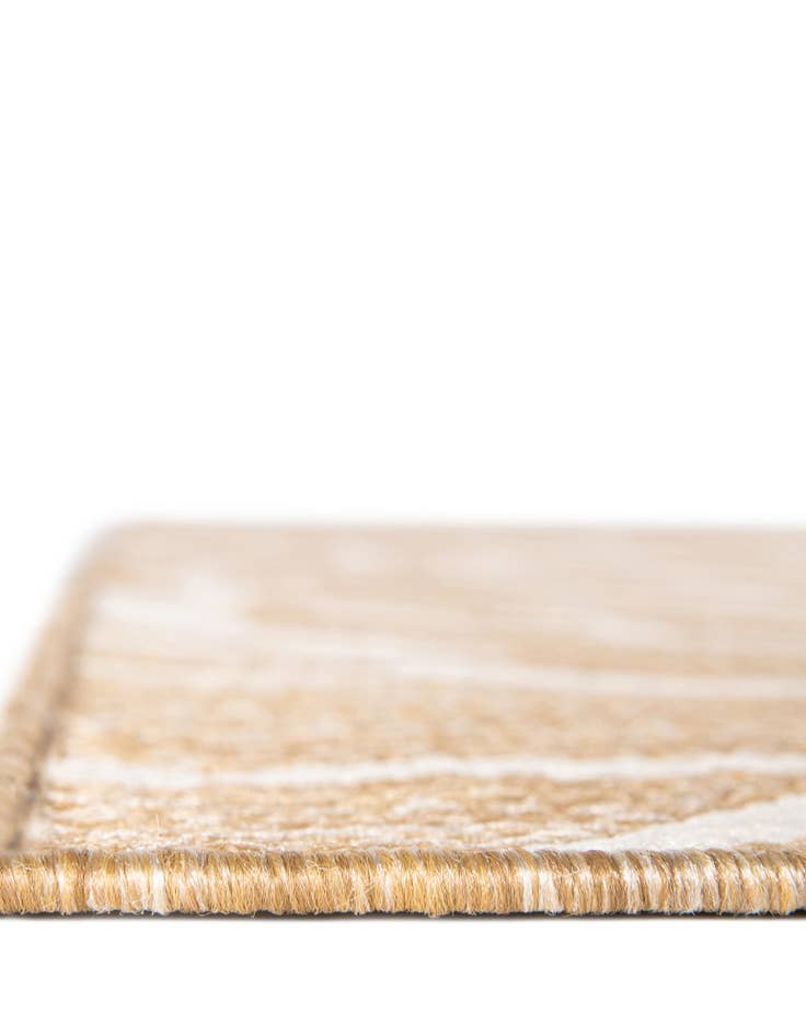 Detail image of  13' x 13'  Washable Coastal Indoor / Outdoor Square Rug