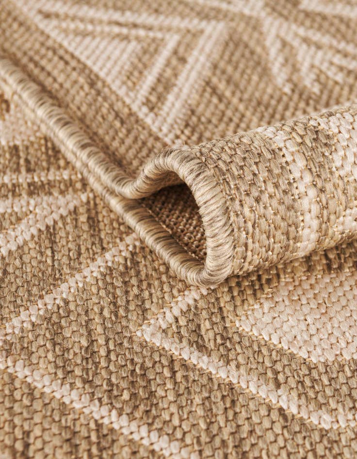 Detail image of  13' x 13'  Washable Southwestern Indoor / Outdoor Square Rug