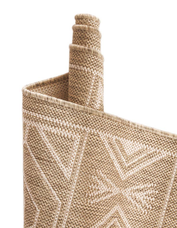 Detail image of  13' x 13'  Washable Southwestern Indoor / Outdoor Square Rug