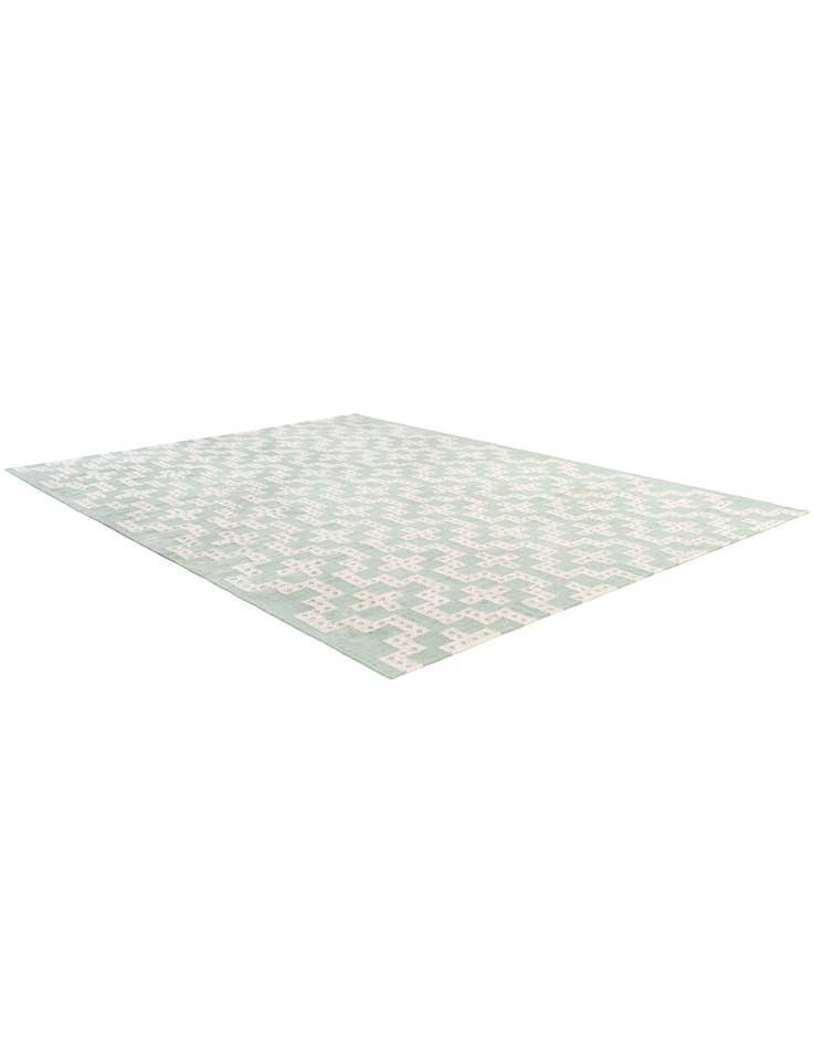 Detail image of  10' x 14' 1  Hand Woven Kilim Wool Rug