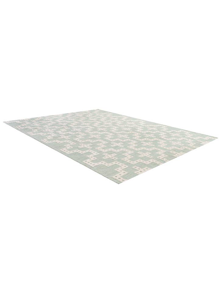 Detail image of  9' x 12'  Hand Woven Kilim Wool Rug