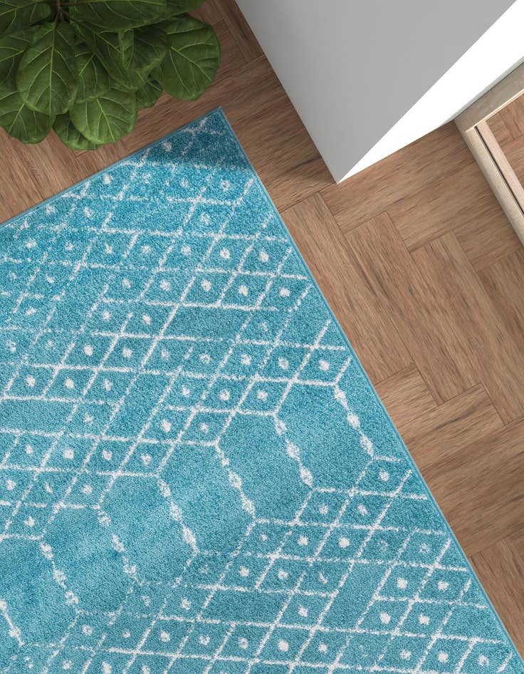 Detail image of  10' x 14' Paxon Trellis Rug