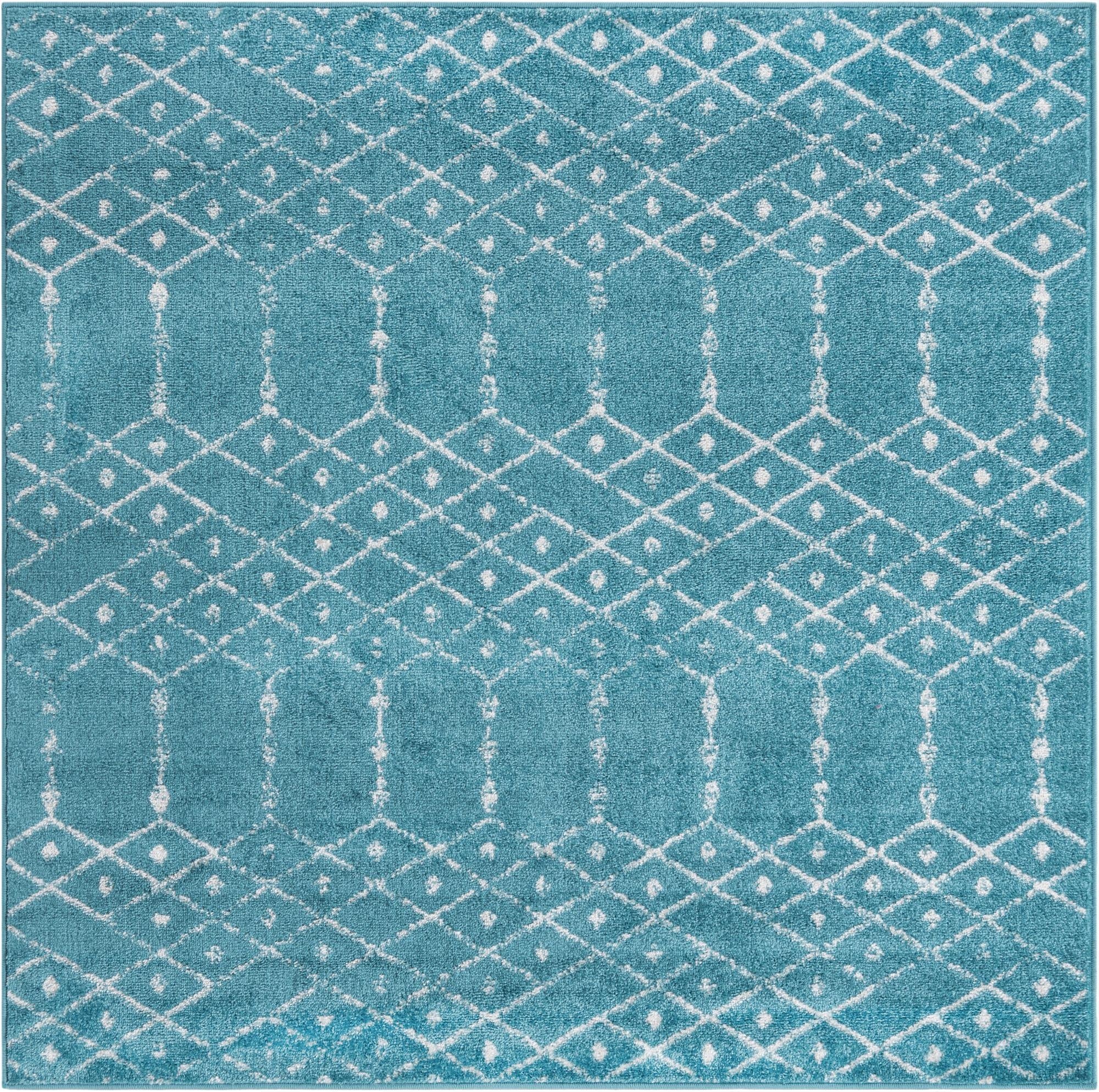  7' 10 x 7' 10 Paxon Trellis Square Rug