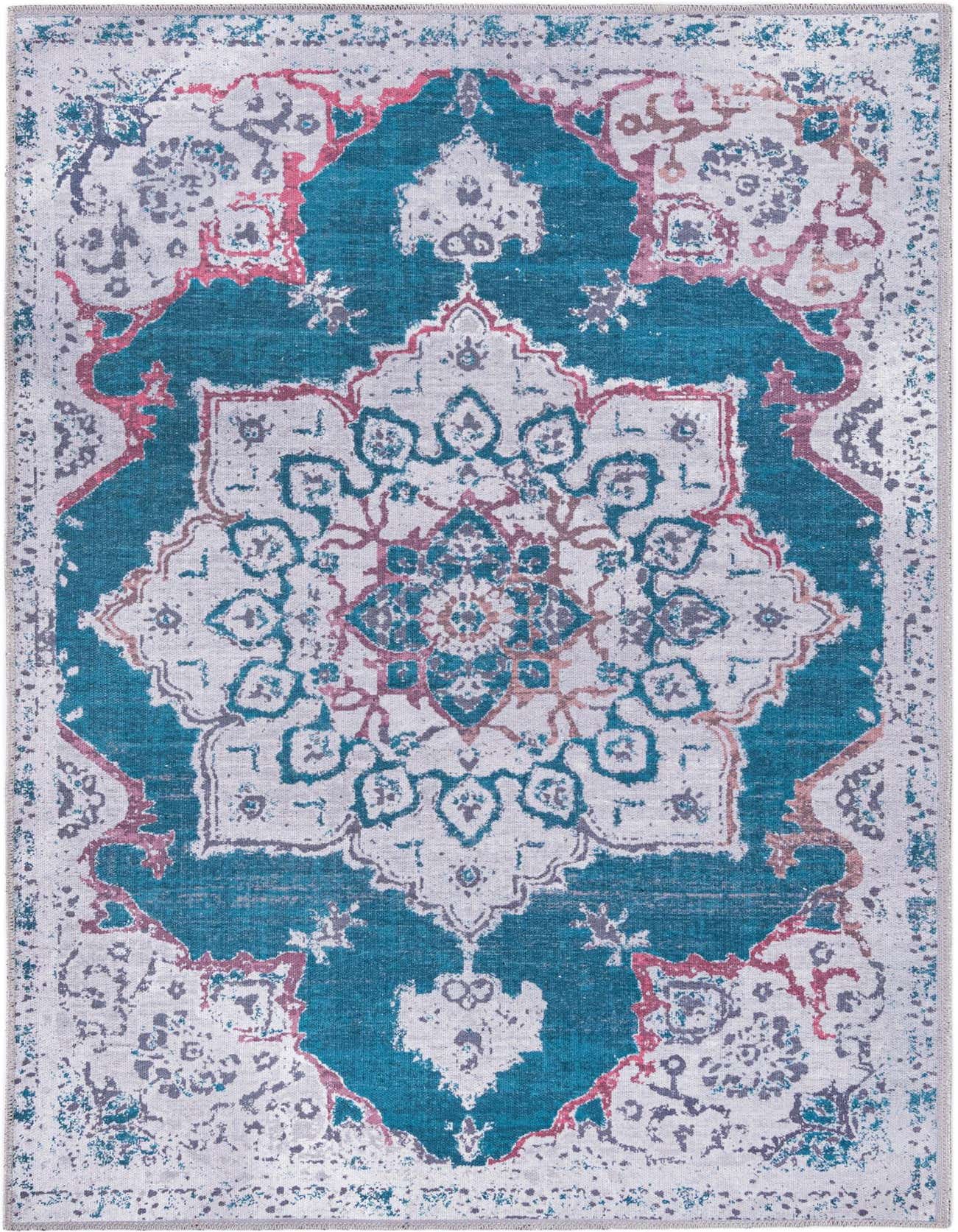 Primary image  5' 3 x 8'  Washable Francesca Rug