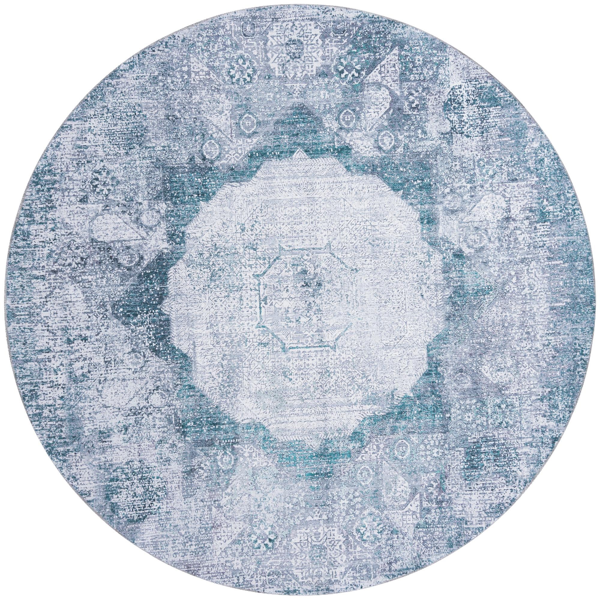 Rug Teal Ivory Swatch link