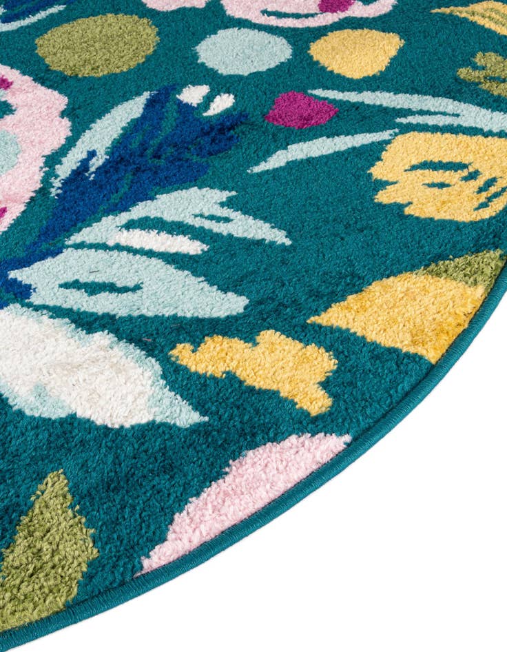 Detail image of  7' 10 x 10' Bloom Oval Rug
