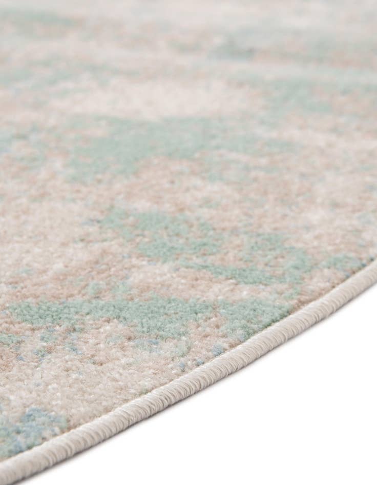 Detail image of  8' x 10' Lotus Oval Rug