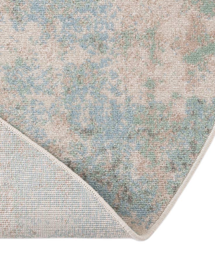 Detail image of  8' x 10' Lotus Oval Rug