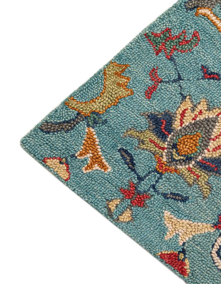 Detail image of  8' 7 x 11' 8 Agra Wool Rug