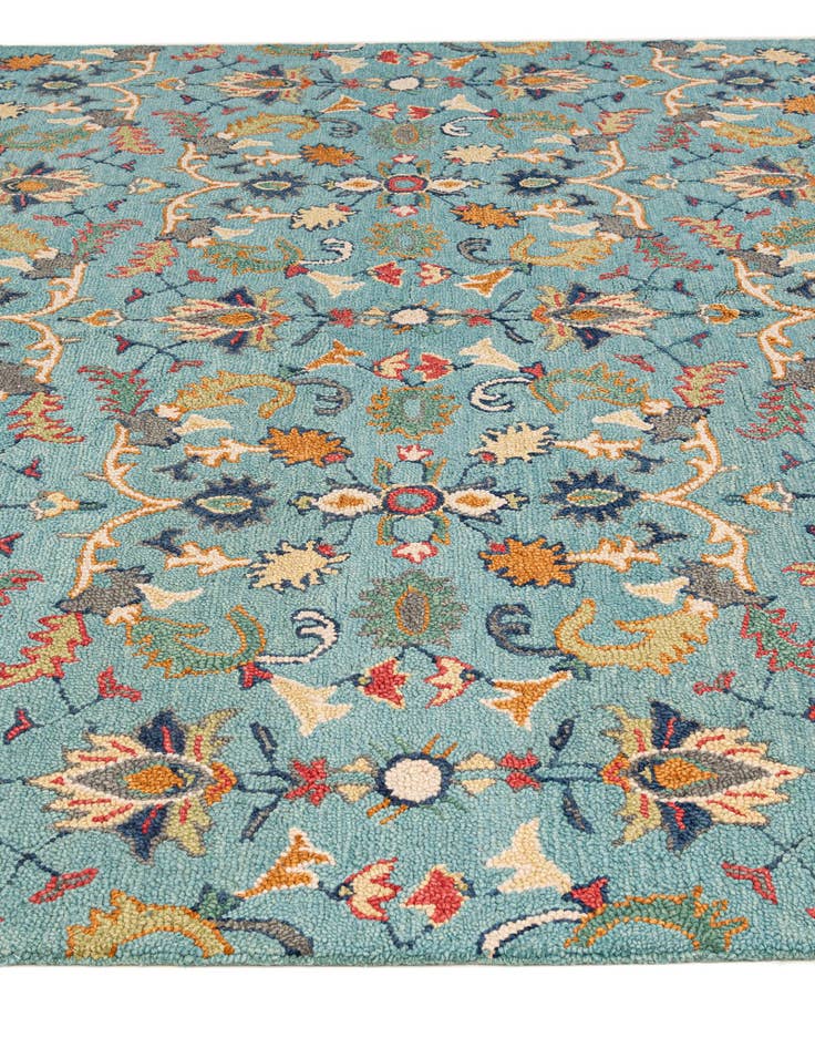 Detail image of  8' 7 x 11' 8 Agra Wool Rug