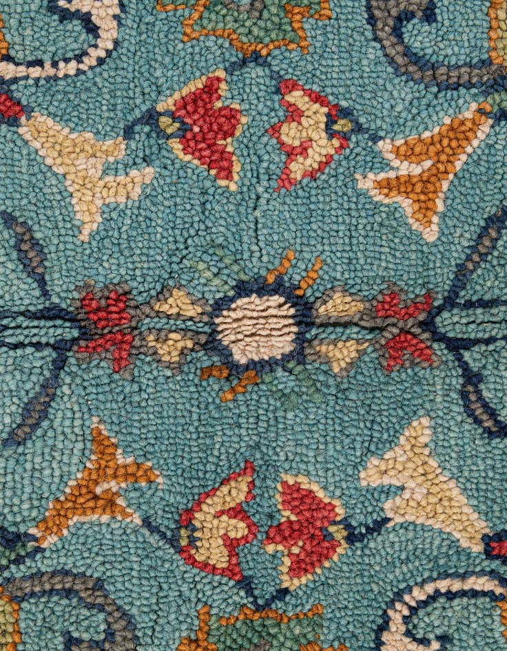 Detail image of  8' 7 x 11' 8 Agra Wool Rug