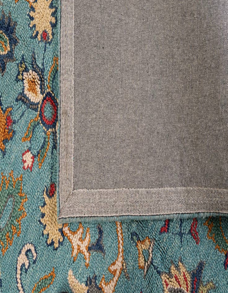 Detail image of  8' 7 x 11' 8 Agra Wool Rug