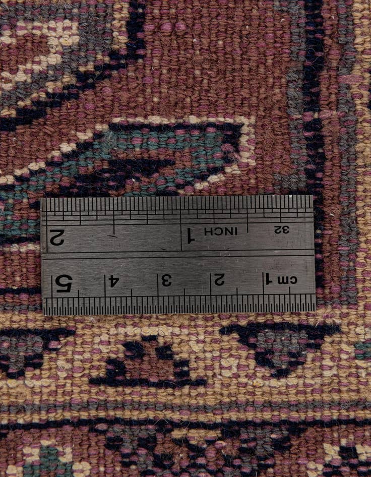 Detail image of  3' 1 x 4' 11  Hand Knotted Bokhara Rug