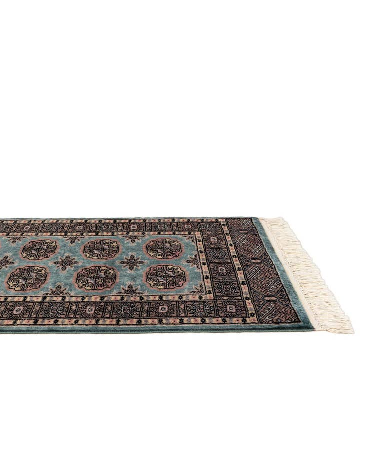 Detail image of  2' 1 x 3' 3  Hand Knotted Bokhara Wool Rug