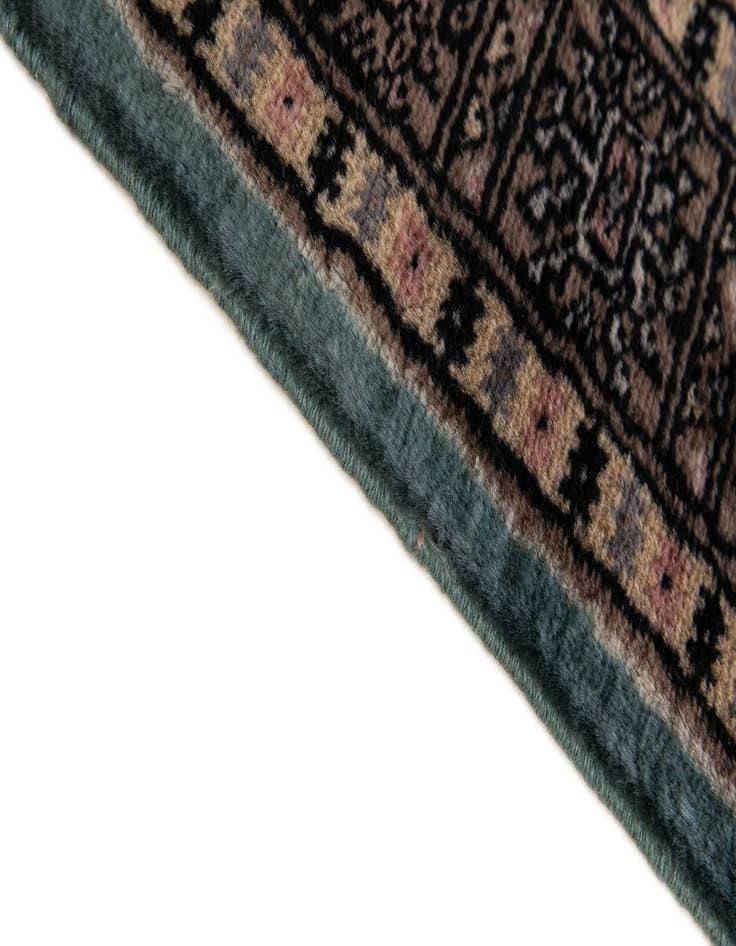 Detail image of  2' 1 x 3' 3  Hand Knotted Bokhara Wool Rug