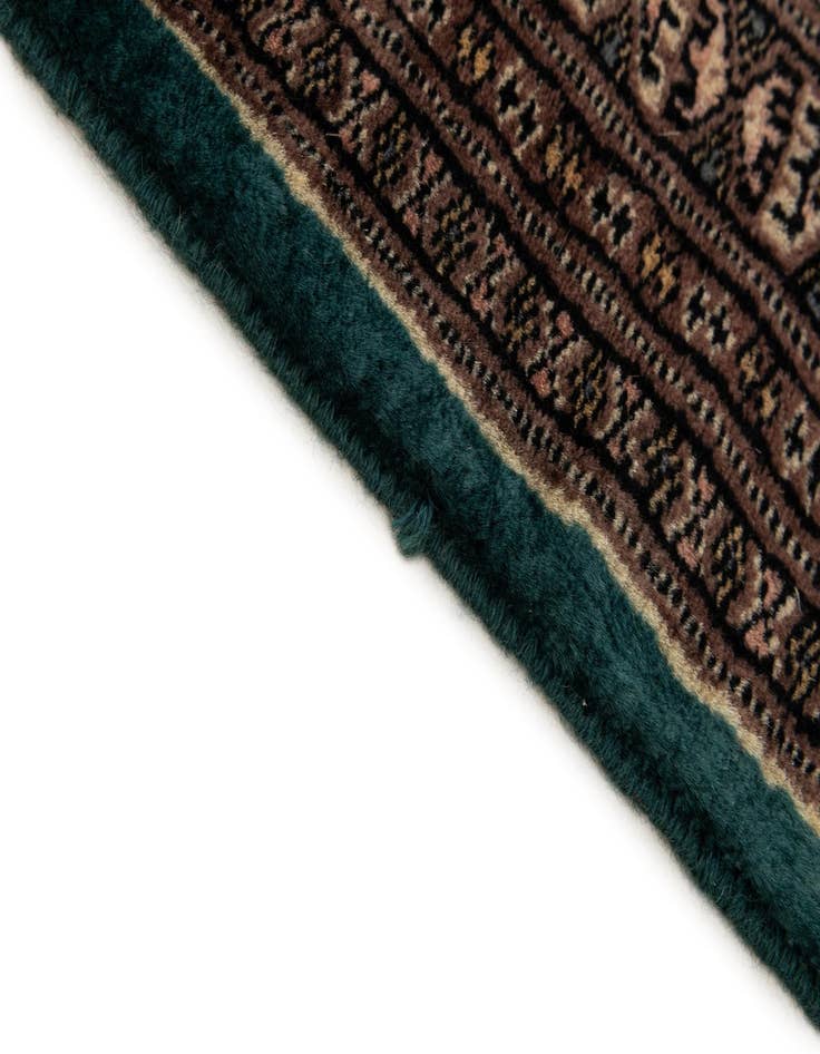 Detail image of  2' 9 x 4' 1  Hand Knotted Bokhara Oriental Wool Rug