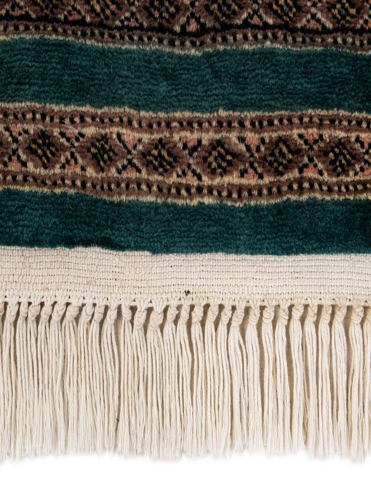 Detail image of  2' 9 x 4' 1  Hand Knotted Bokhara Oriental Wool Rug