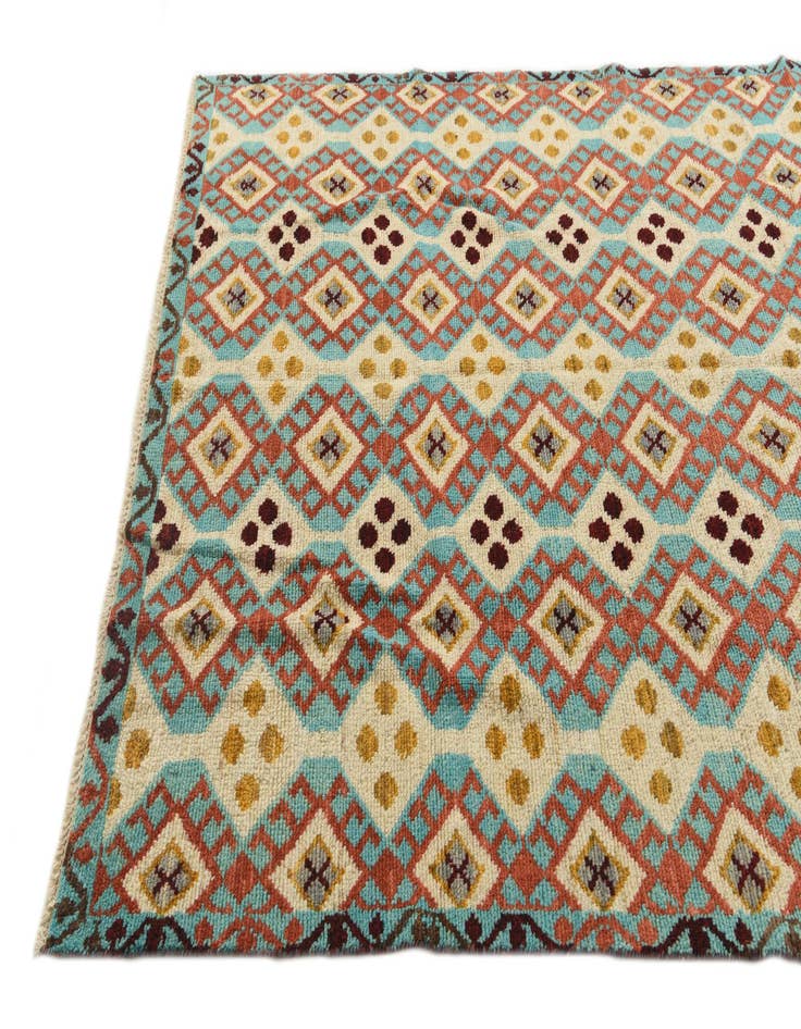 Detail image of  6' x 8' 3  Hand Knotted Darya Wool Rug