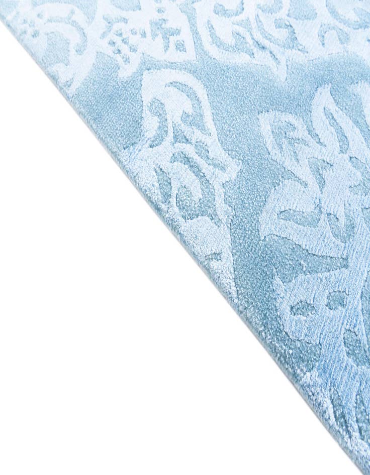 Detail image of  6' 8 x 10'  Hand Knotted Darya Wool Rug