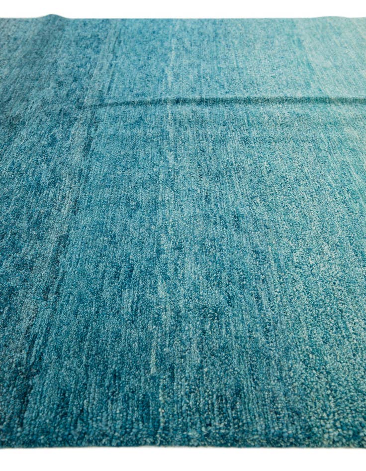 Detail image of  4' 8 x 6' 4  Hand Knotted Gabbeh Wool Rug