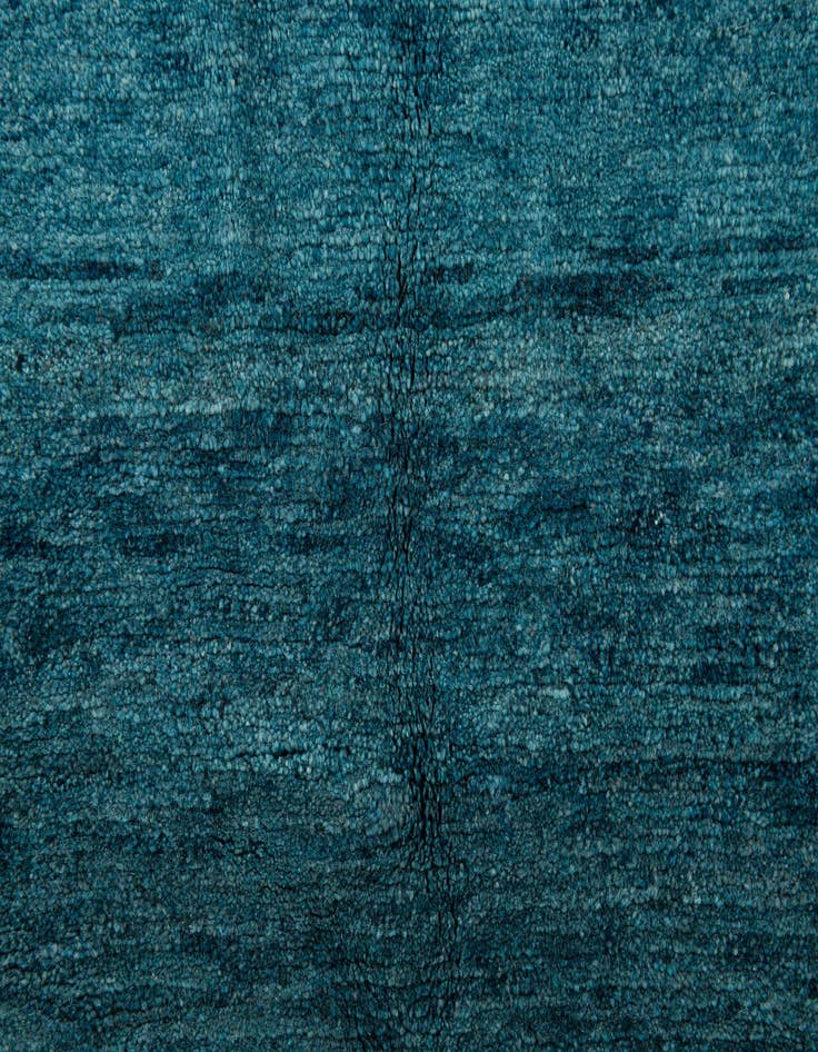 Detail image of  4' 8 x 6' 4  Hand Knotted Gabbeh Wool Rug