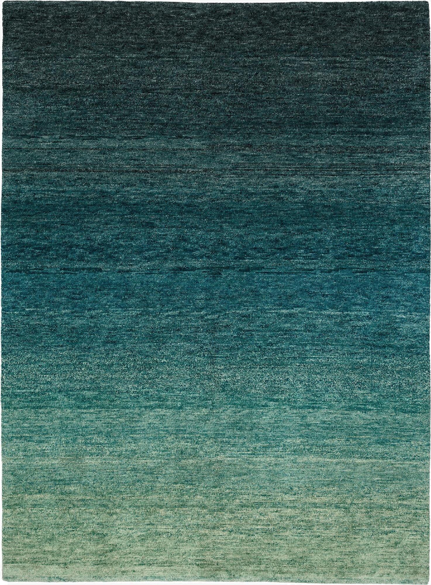  4' 8 x 6' 4  Hand Knotted Gabbeh Wool Rug