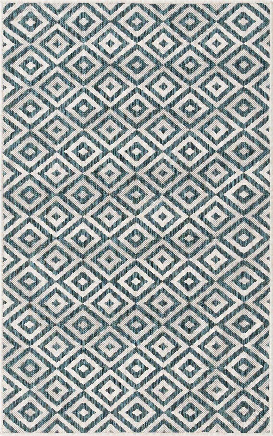  3' x 5' 3  Washable Jill Zarin Costa Rica Indoor / Outdoor Rug
