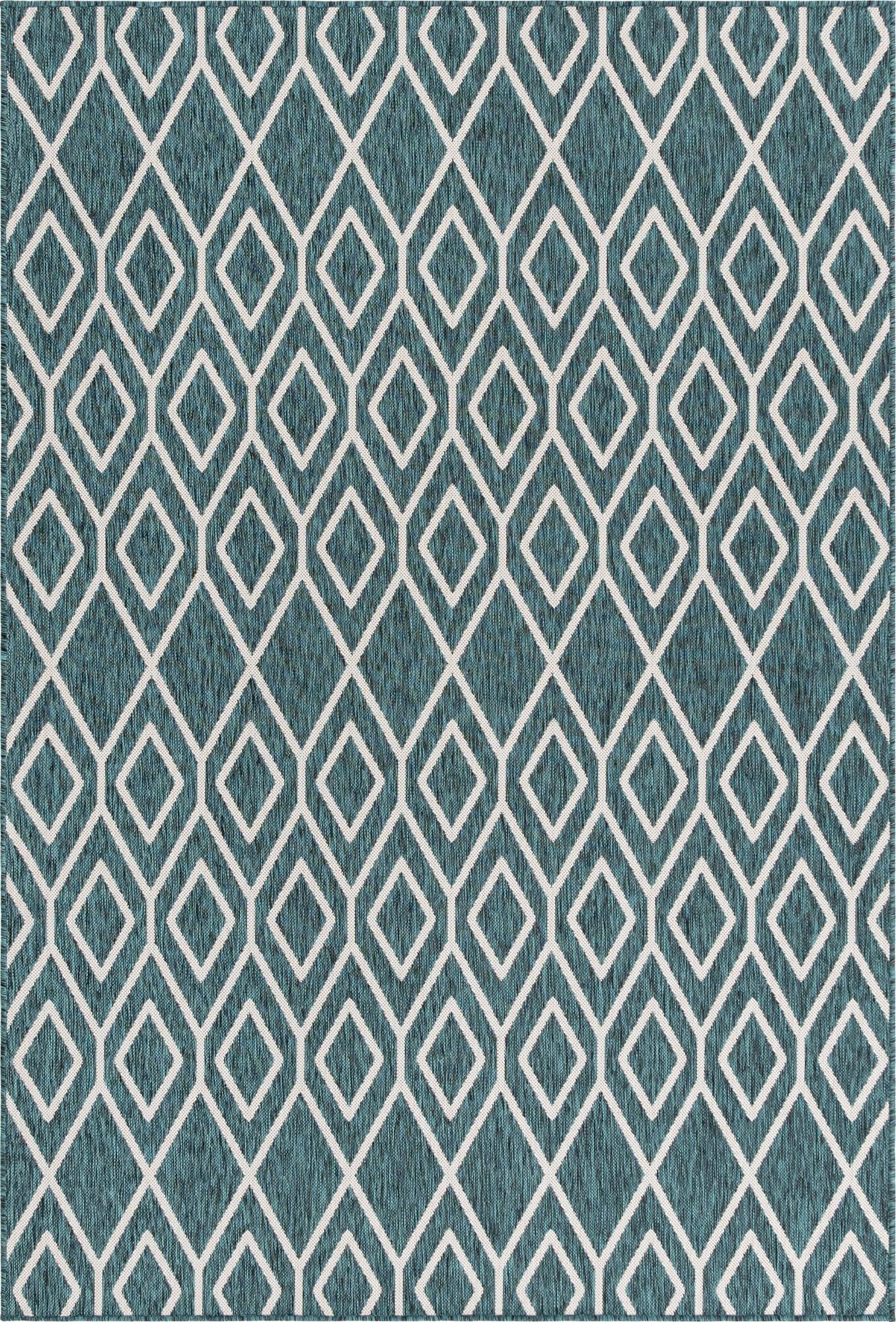  6' x 9'  Washable Jill Zarin Turks and Caicos Indoor / Outdoor Rug