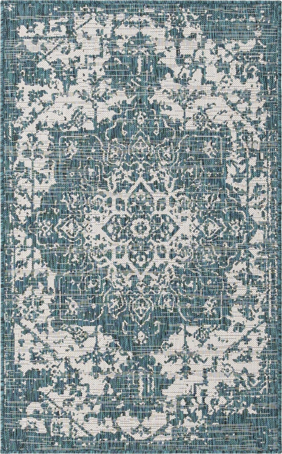  3' x 5' 3  Washable Jill Zarin Dubai Indoor / Outdoor Rug