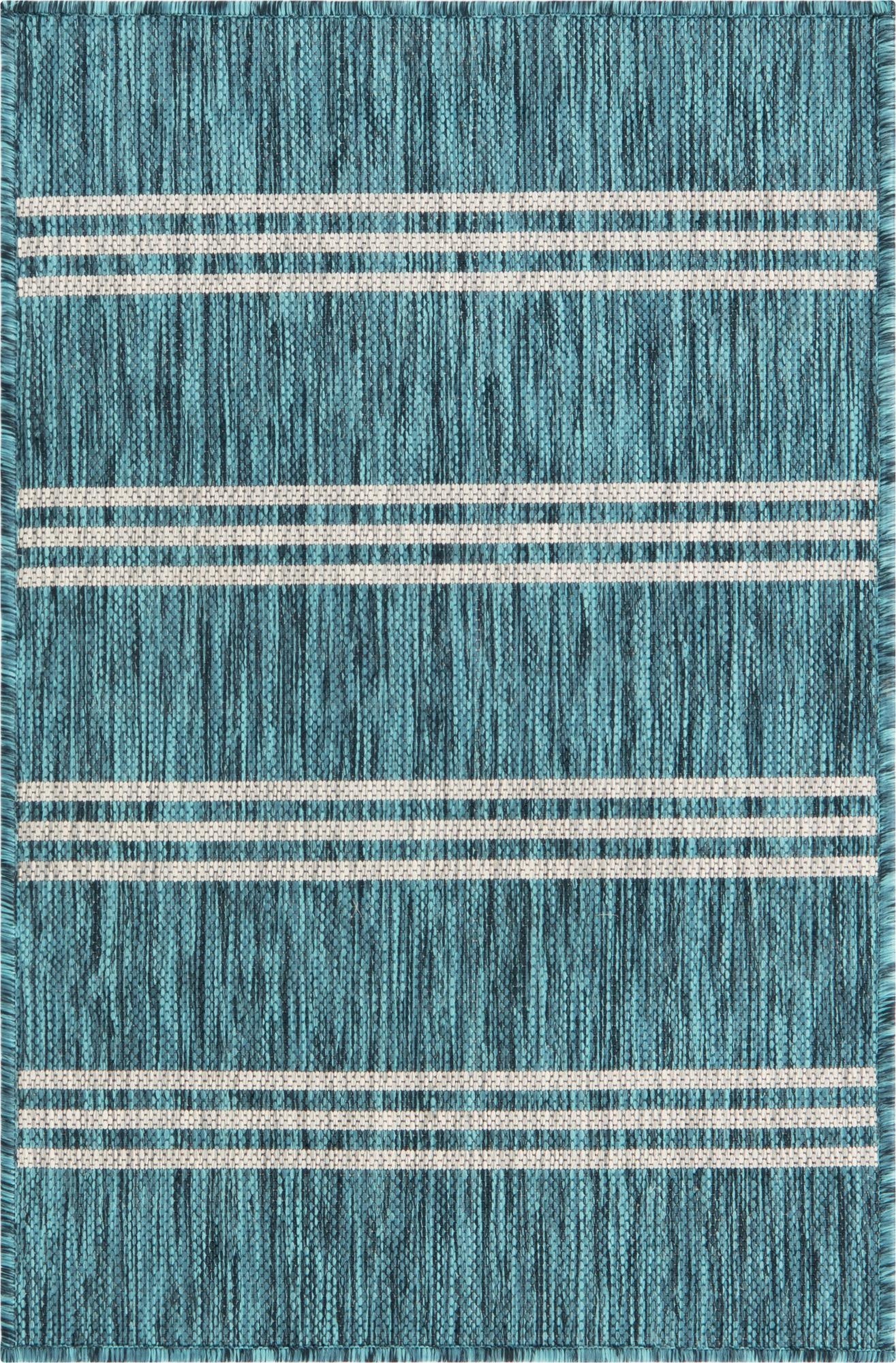  2' 2 x 3'  Washable Jill Zarin Indoor / Outdoor Rug