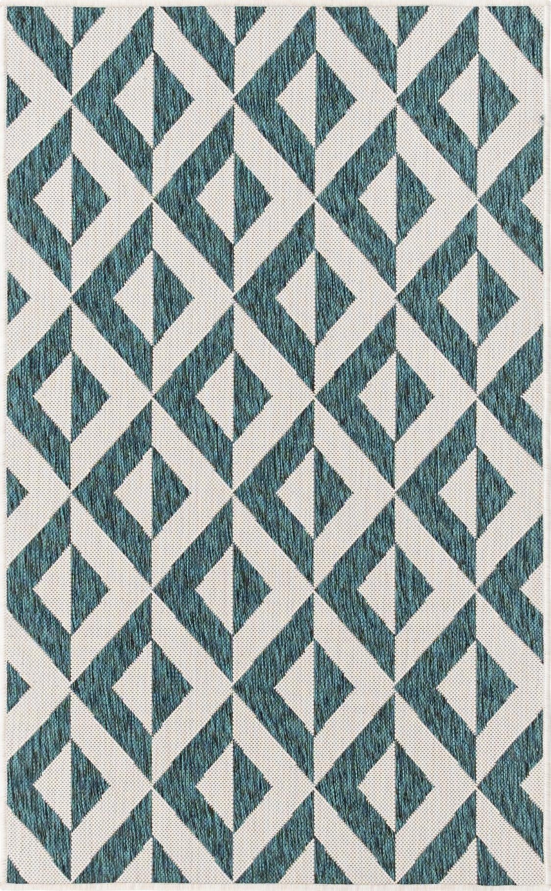  3' x 5' 3  Washable Jill Zarin Napa Indoor / Outdoor Rug